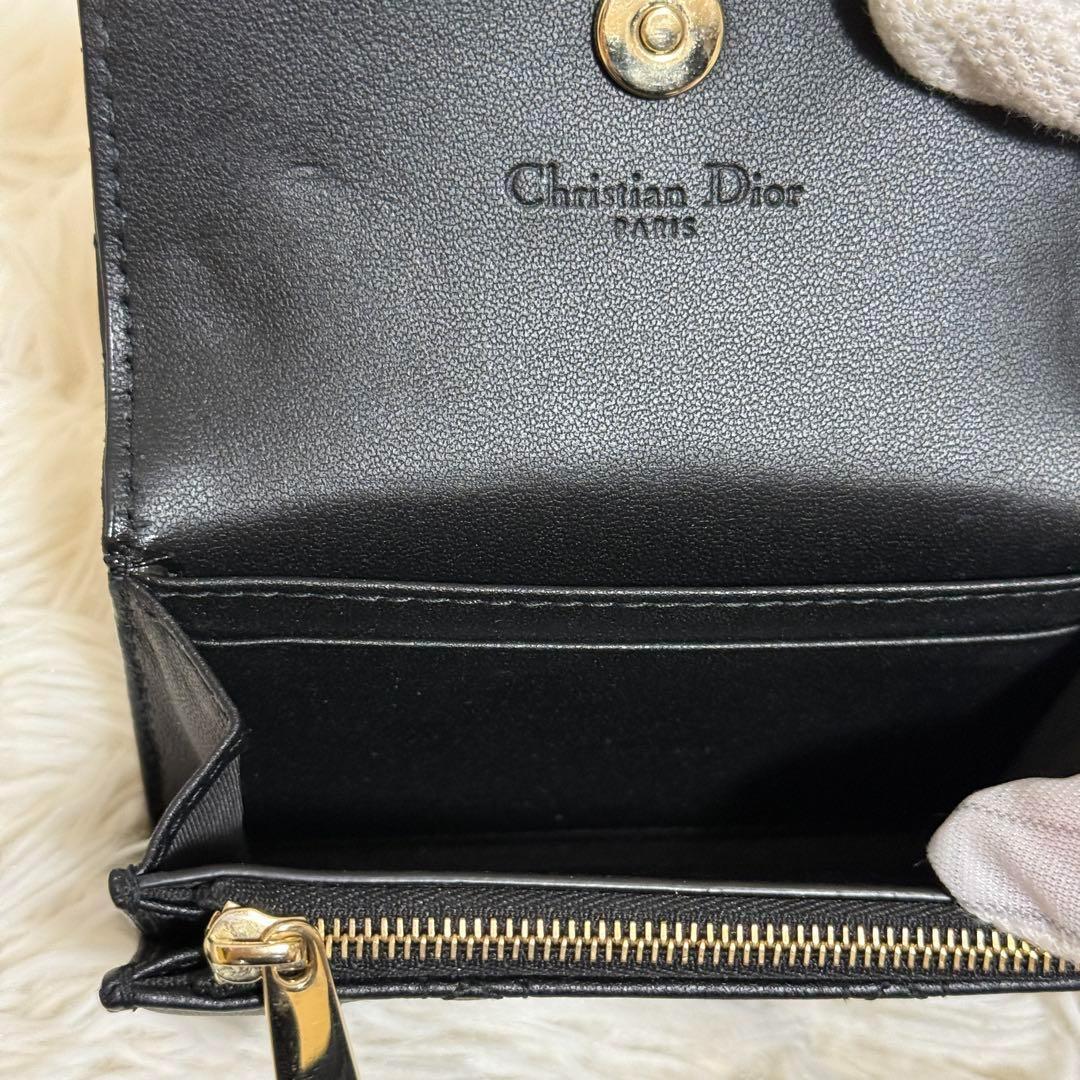 【美品】マイディオール Glycine コンパクトウォレット 二つ折り財布