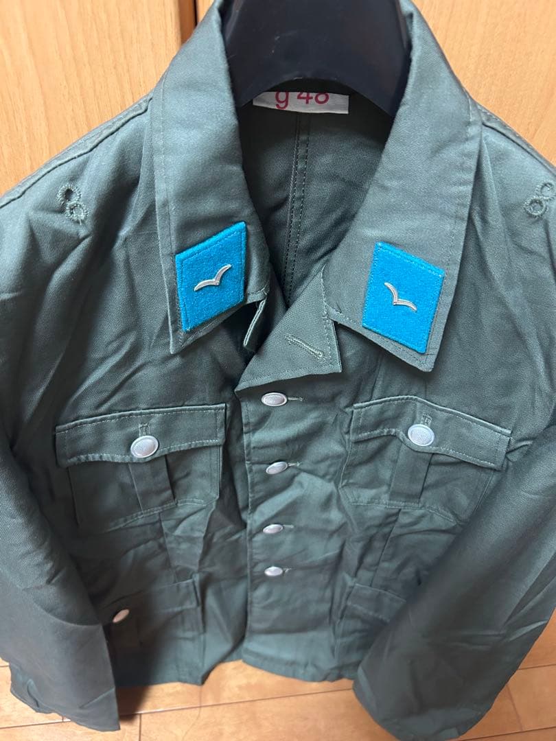 ドイツ軍　上下　実物ミリタリージャケット　パンツ　セット　サバゲー