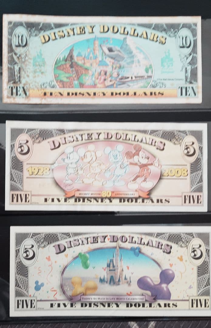 ディズニー　ダラーズ　６種