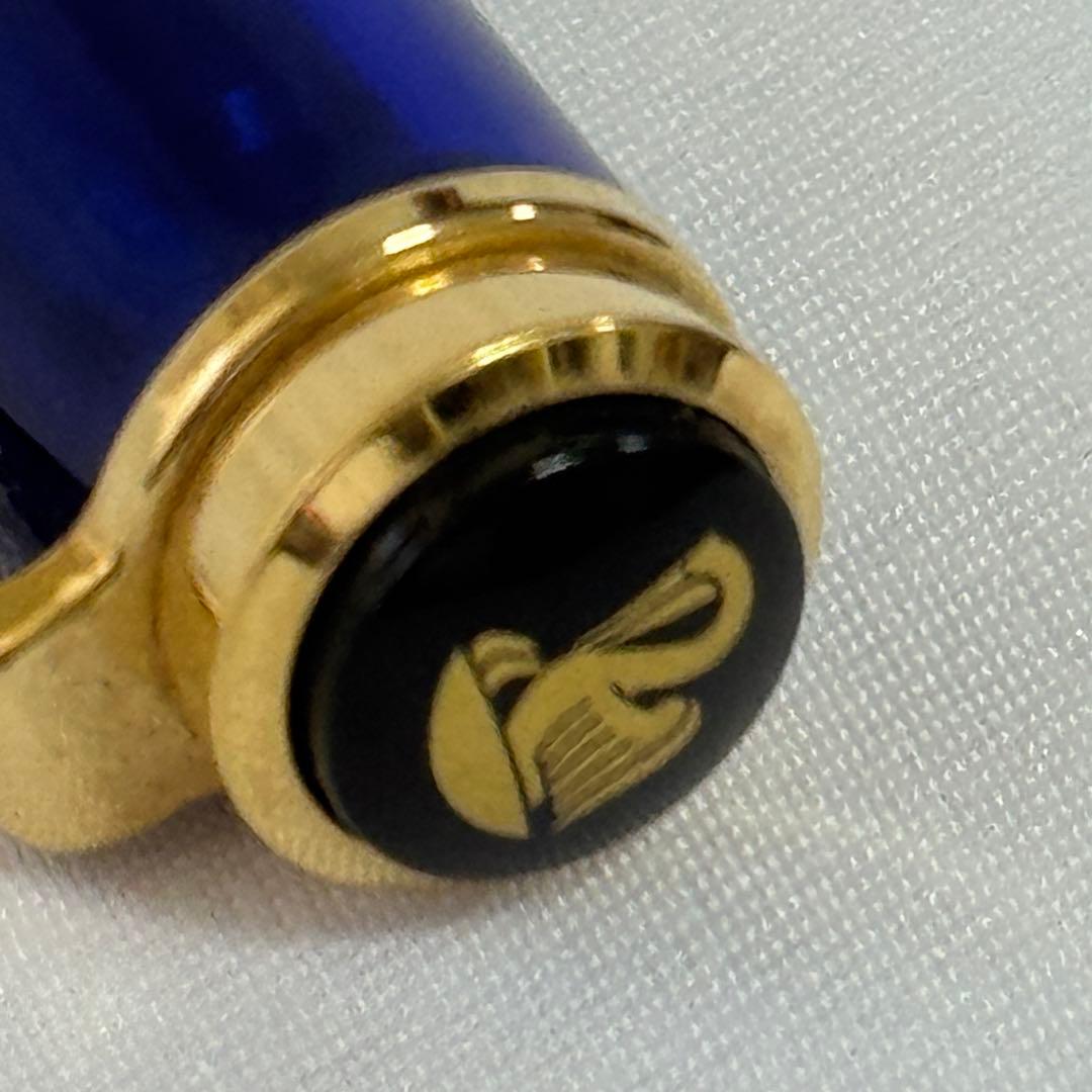 ペリカン スーべレーン K600 マリンブルー ボールペン スケルトン