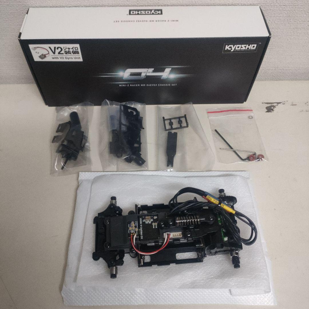 【未走行】MR-04 EVO2シャーシセット (4100KV) V2ジャイロ搭載