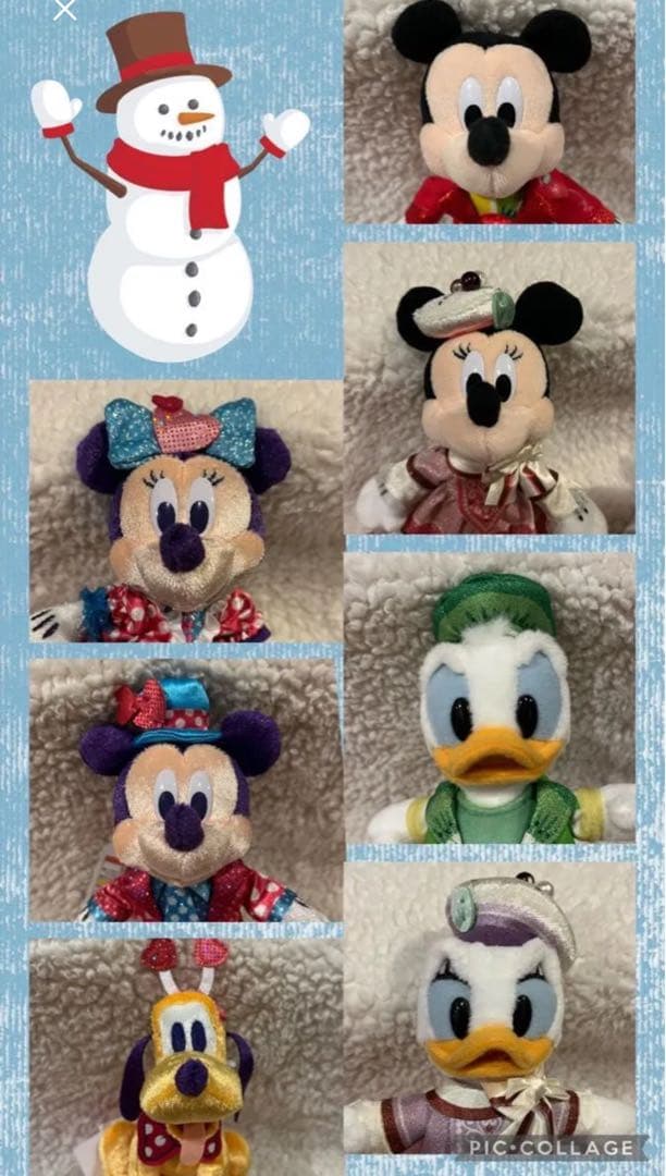 ディズニー パルパルーザ ミニー ヴァネロペ ぬいぐるみバッジ ぬいば 7つ