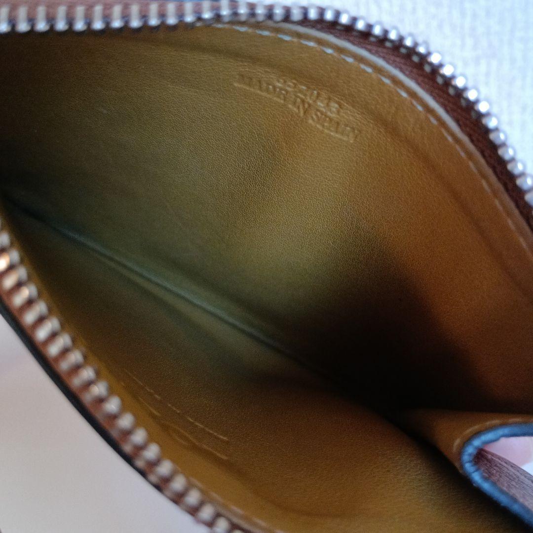 LOEWE ロエベ ブラウン レザー ケース カードケース