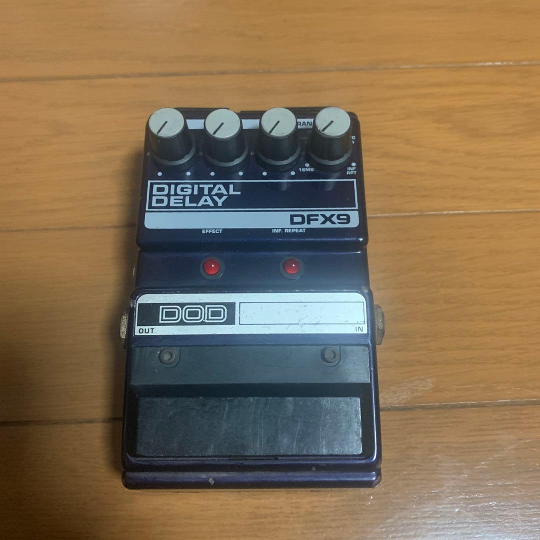 ☆廃盤レアエフェクター☆DOD DIGITAL DELAY DFX9 ディレイ