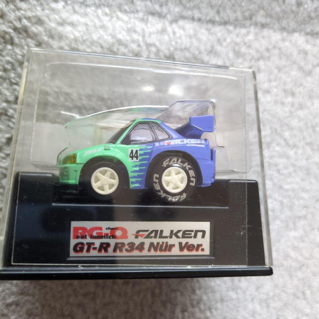 【 チョロＱ 】 スカイライン Ｒ３４ＧＴ−Ｒ５台セット 開封済