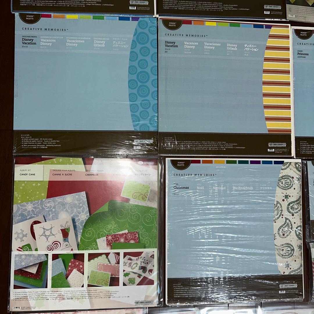 クリエイティブメモリーズ　ペーパー＋バック　まとめ売り　本3冊おまけ