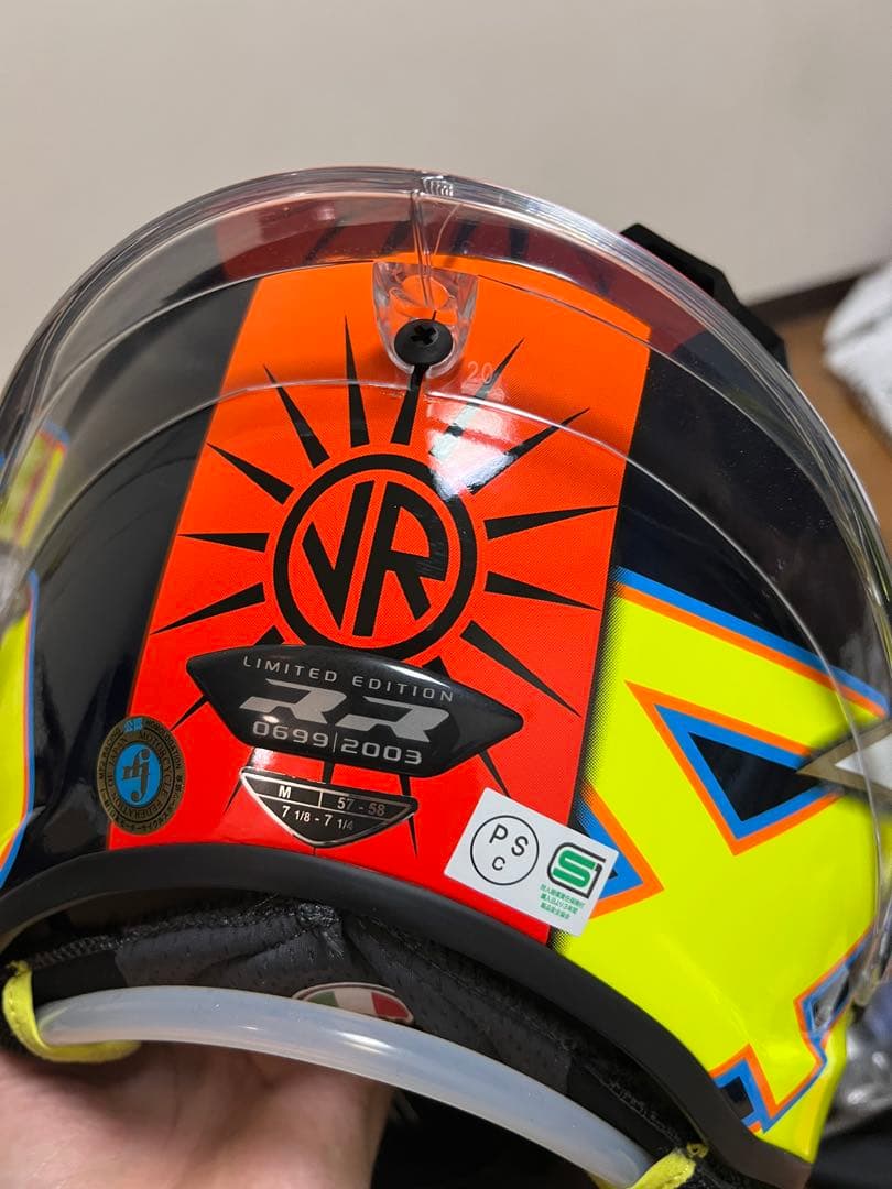 AGV PISTA GPRR World Title 2003 限定版ヘルメット