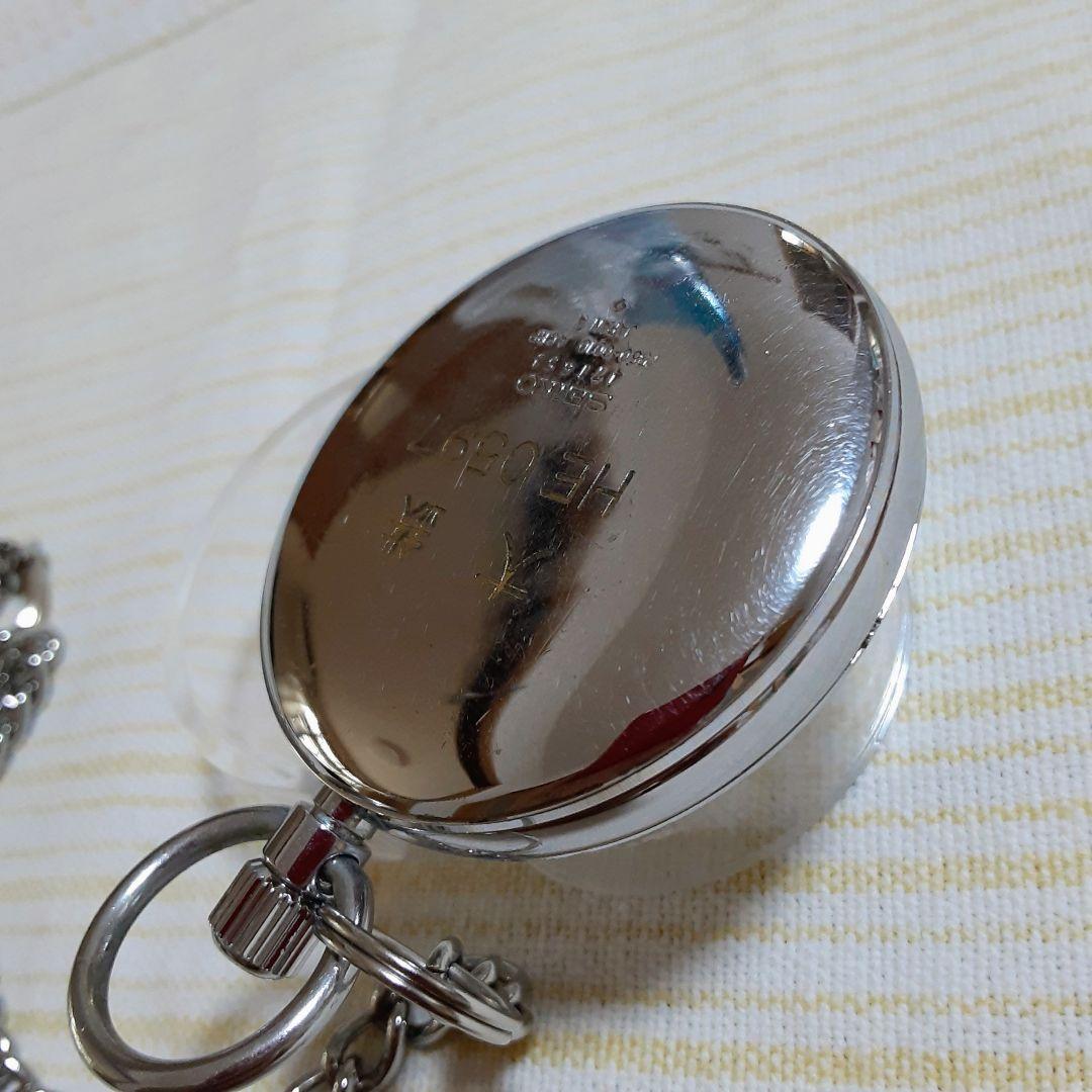 SEIKO諏訪1984年懐中時計 鉄道時計大阪鉄道管理局7550−0010