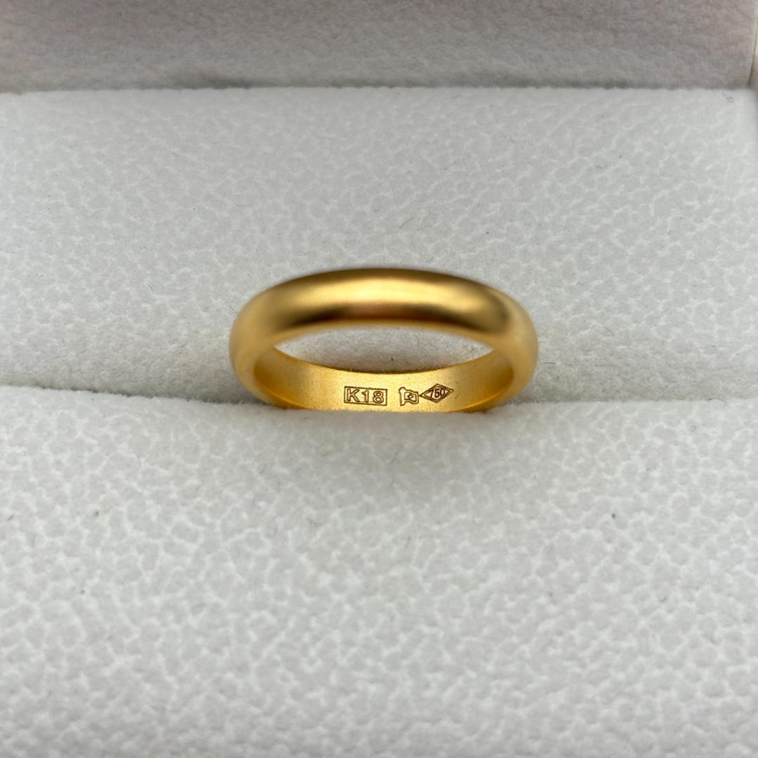 K18金ゴールドリング 3.2g