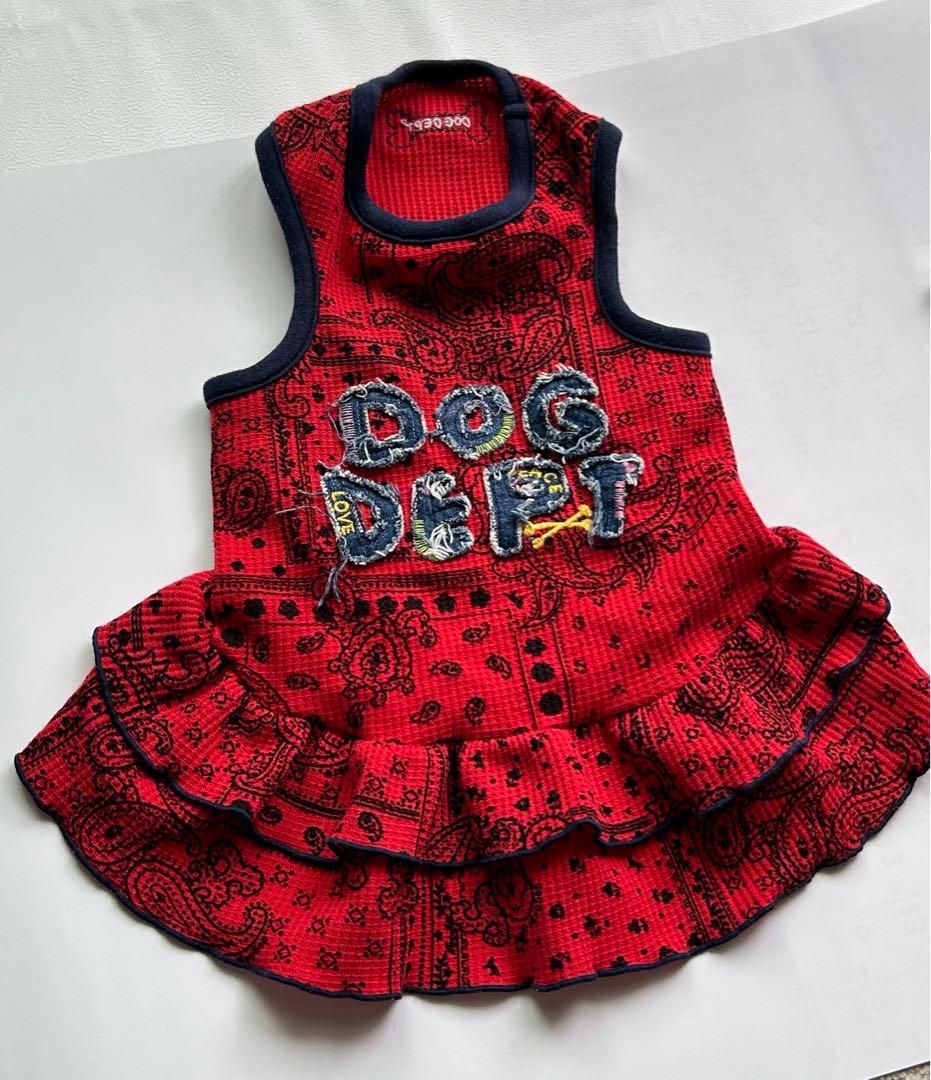 犬の服　ワンピース　DOG DEPT 中古　サイズS