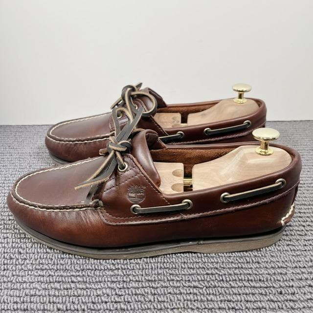ティンバーランド　レザー　クラシック ツーアイ ボートシューズ　26.5cm