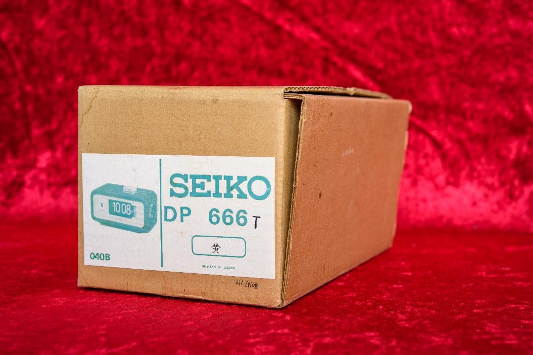 SEIKO DP666T　昭和　セイコー　パタパタ時計　レトロ　極美品