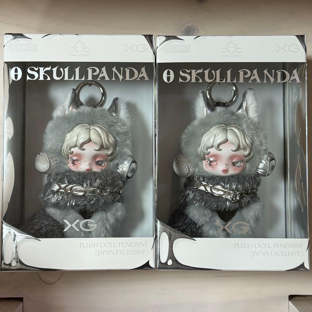 スカルパンダSKULLPANDA XGコラボ　POPMART 新品未開封 ２個