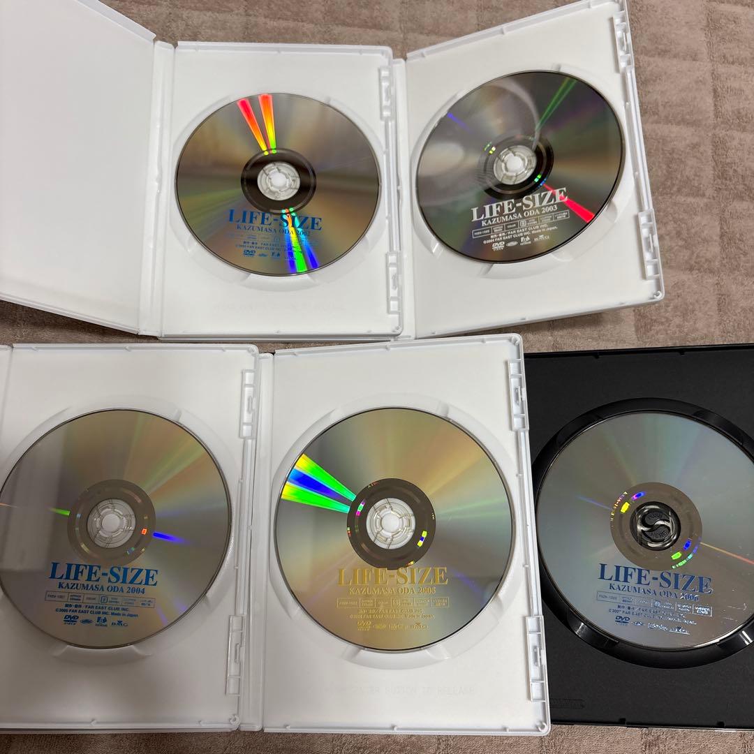 小田和正　LIFE-SIZE DVD 2002〜2006 5枚組