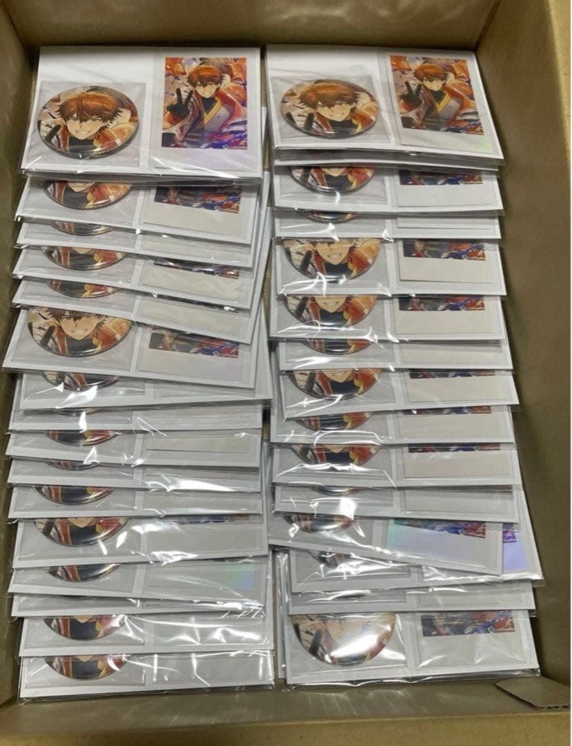 北見遊征 誕生日グッズ チェキ風カード 缶バッジ