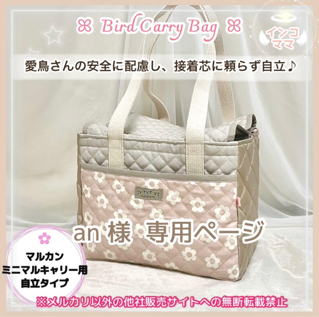 キャリーバッグ キャリーケージ お出かけ用 通院用 文鳥 インコ Sサイズ