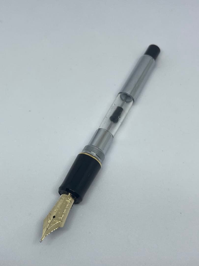 ウーゴ　パイロット　カスタム742 M 中字　コンバーター付き　14金