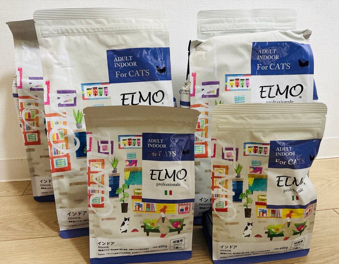 ELMO エルモ 成猫用ドライフード キャットフード 8.8kg