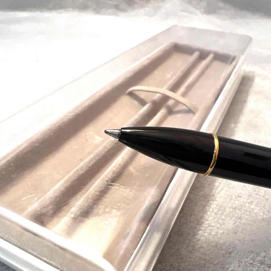 【美品】PLATINUMボールペン　黒×ゴールド