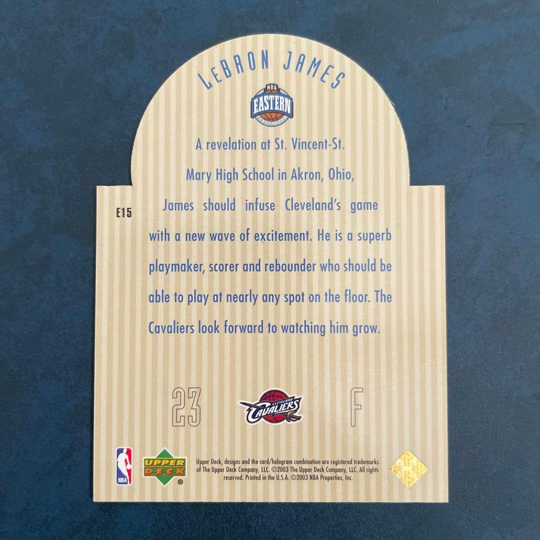 03-04 UD Future All-Star Die-Cut レブロン RC