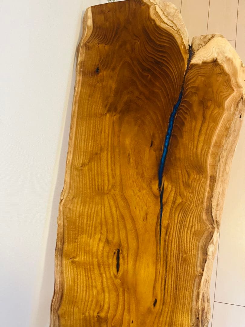 カウンターテーブル　一枚板テーブル　レジンテーブル　桑の木