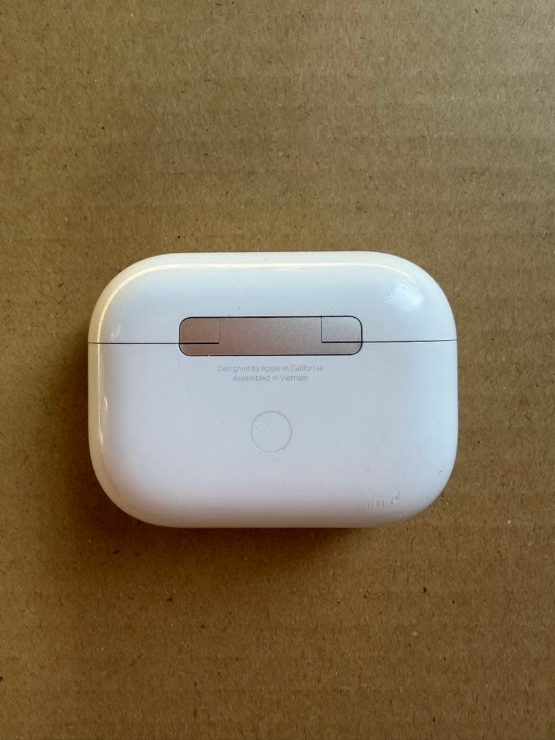 AirPods本体とレザーケース　AirPods Pro