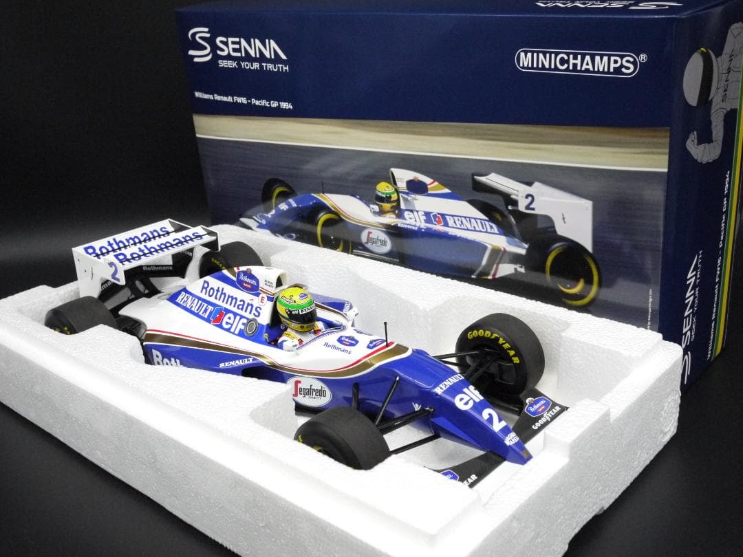 タイプピー1/12 ウィリアムズ FW16 パシフィックGP A.セナ