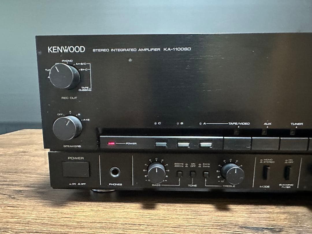 KENWOOD プリメインアンプKA-1100SD