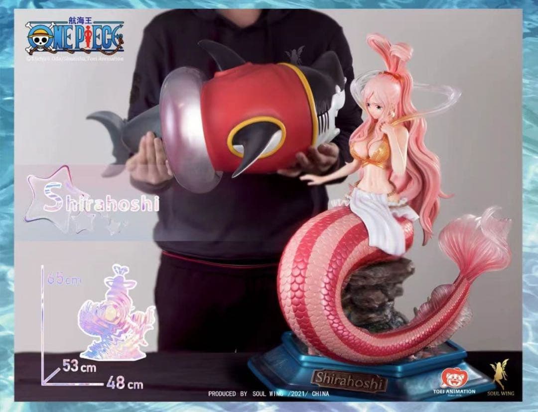 ワンピース しらほし ガレージキット ガレキ スタチュー②