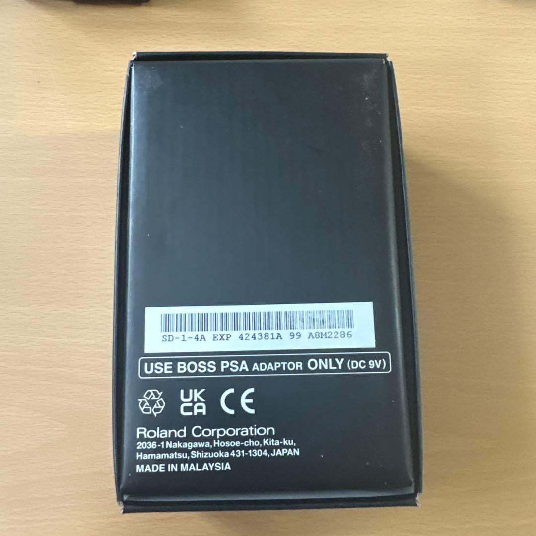 ギター BOSS SUPER Over Drive SD-1 40th