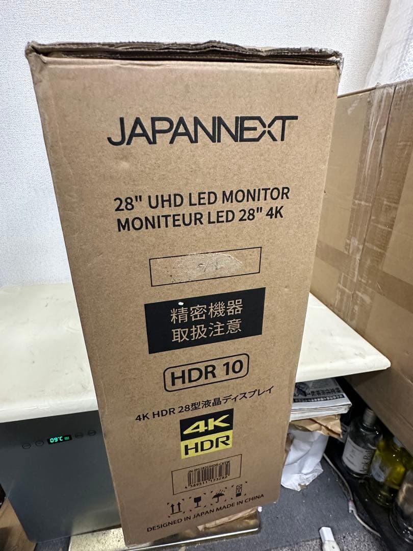新品未使用！　JN-IPS282UHDR-C65W JAPANNEXT