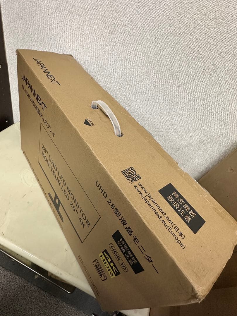 新品未使用！　JN-IPS282UHDR-C65W JAPANNEXT