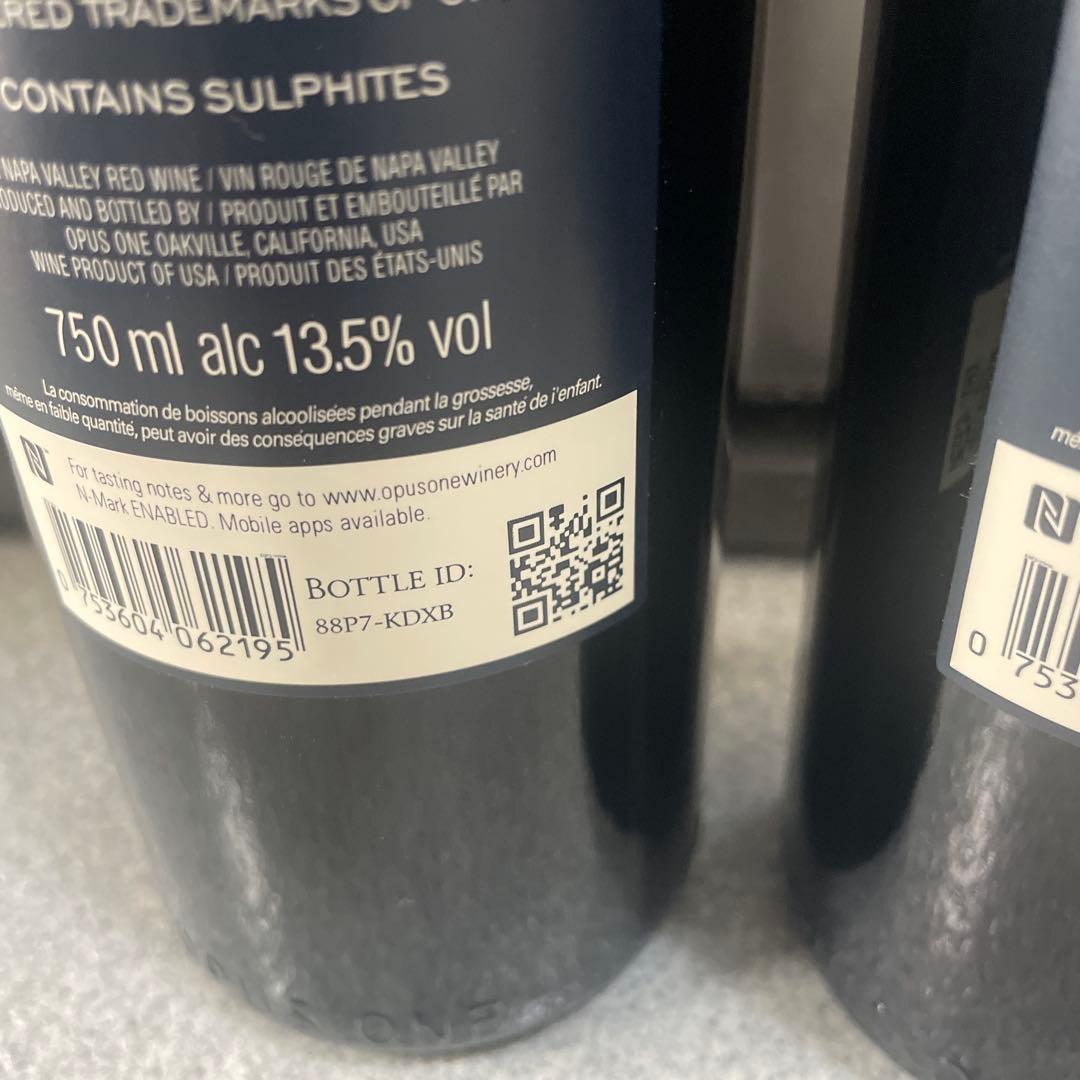 2本 オーパス・ワン 750ml Opus One 2019 （19)