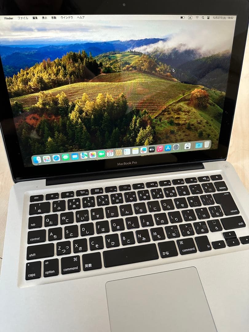 【2023年】Macbook Pro メモリ16GB SSD 512GB 純正
