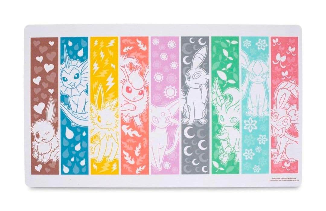 ポケカ　サプライ　海外　ブイズ　プレイマット　Eevee Elements