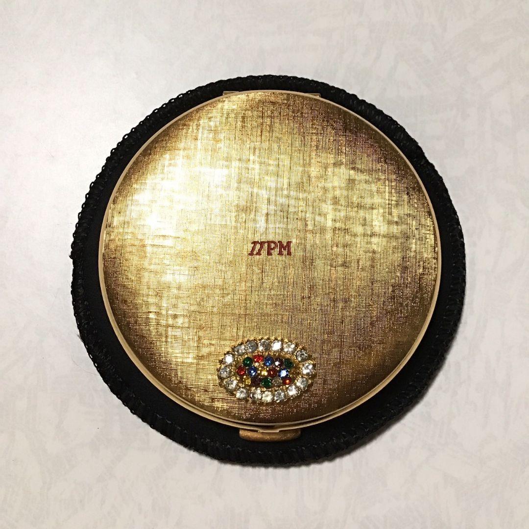 昭和レトロ　人気番組　11PM　非売品　コンパクト　ミラー　鏡　イレブンピーエム