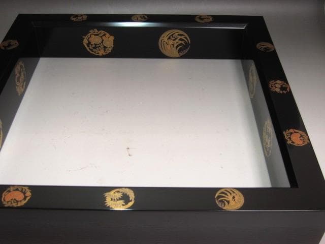 ☆　中村宗哲　四君子炉縁　裏千家　十五代　鵬雲斎の花押がございます☆y356