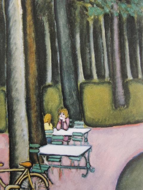 カシニョール（Cassigneul）、サン・クルー公園、希少な画集より