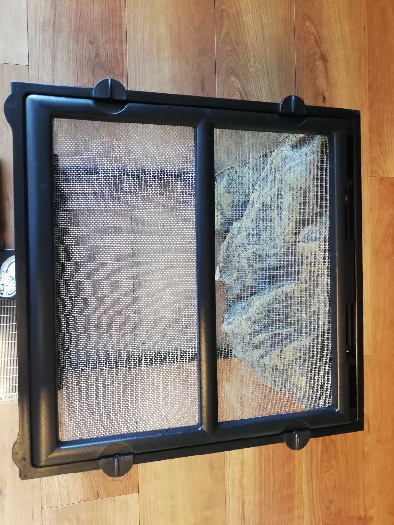 恵翔☆【グラステラリウム3030】爬虫類飼育用ケージ 温度計 ヒーター付き