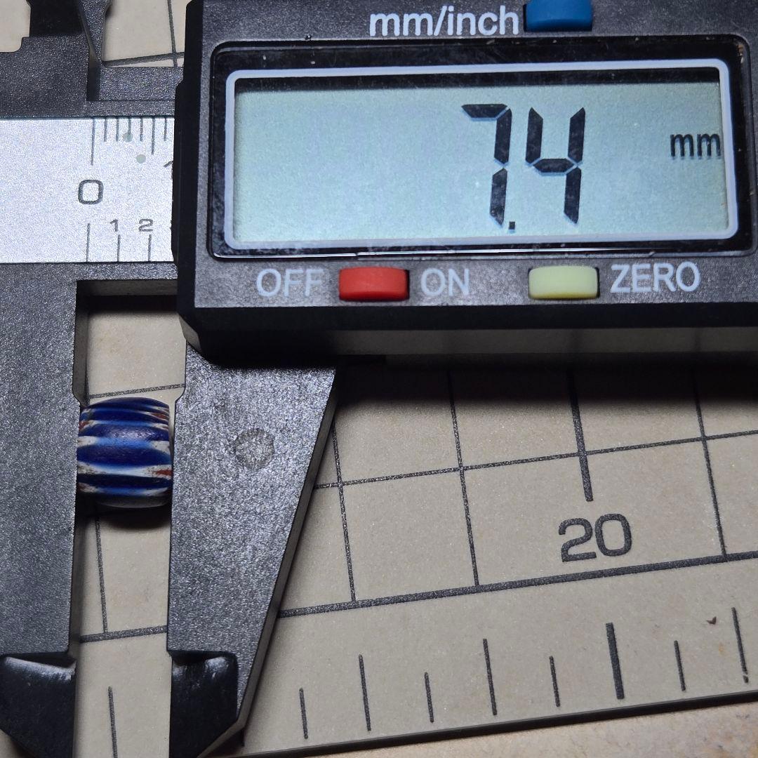 小粒　7層シェブロンビーズ　goro's等のカスタムに　6