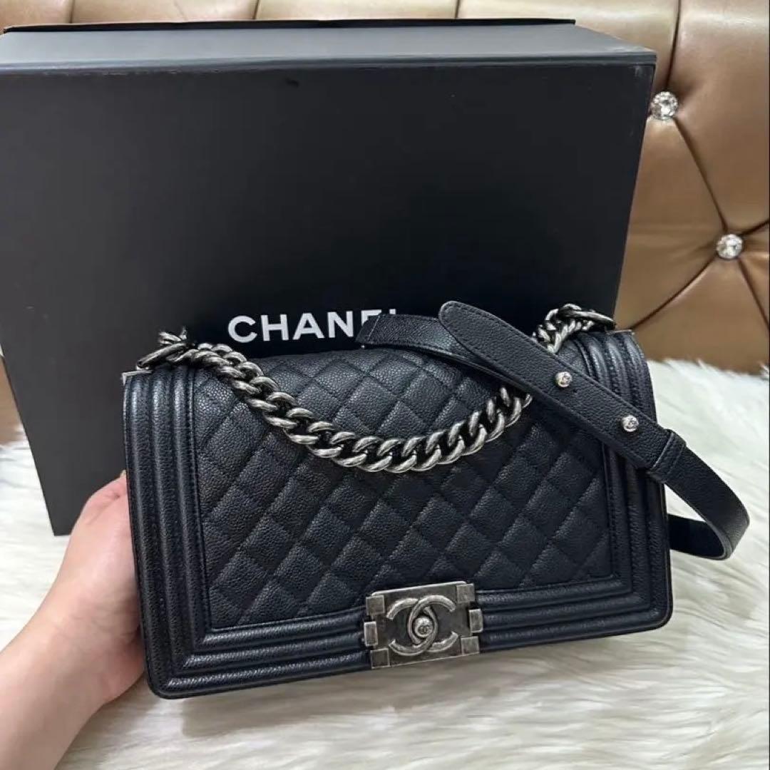 CHANELボーイシャネル チェーンショルダーバッグ2way