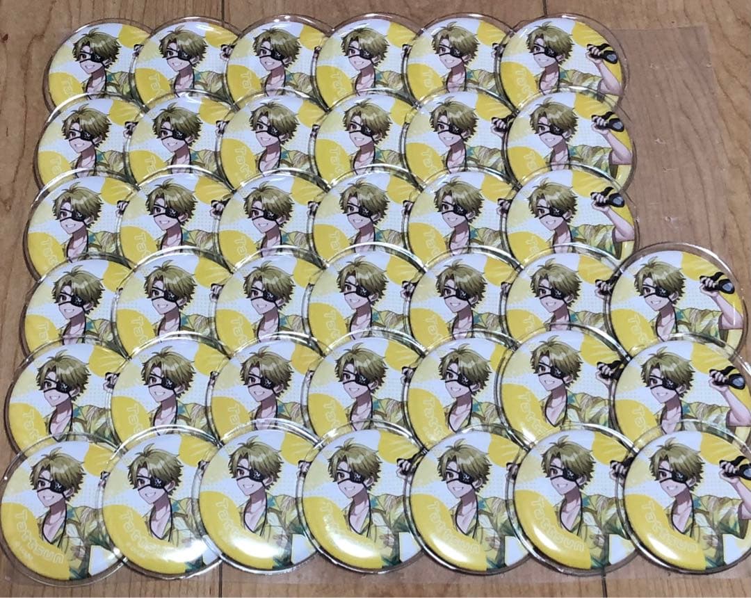 カラフルピーチたっつんサマーランド缶バッジ