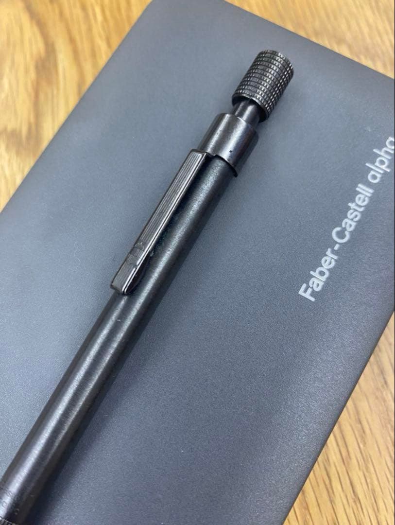 Faber-Castell alpha ブラックシャープペンシルセット