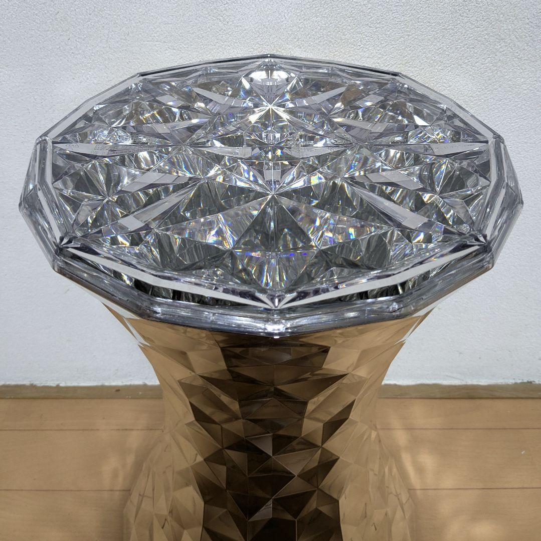 美品 Kartell STONE カルテル ストーン スツール クローム