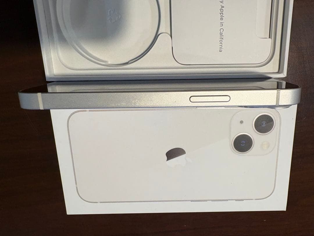 Apple iPhone 13mini 本体 バッテリー100% 箱、ケーブル付