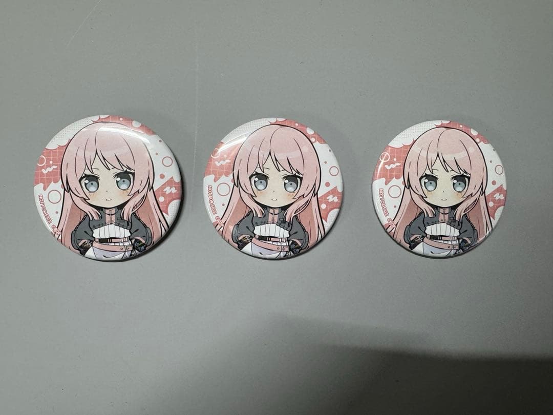 千早愛音 バンドリ MyGO!!!!! Divide/Unite 特典缶バッジ