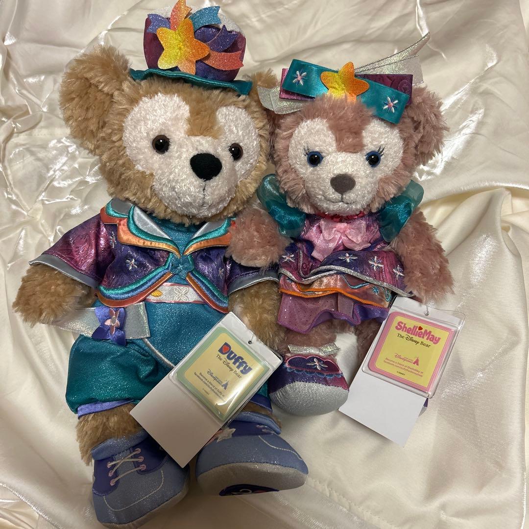 香港　ディズニー　ぬいぐるみ　20周年　シェリーメイ　ダッフィー