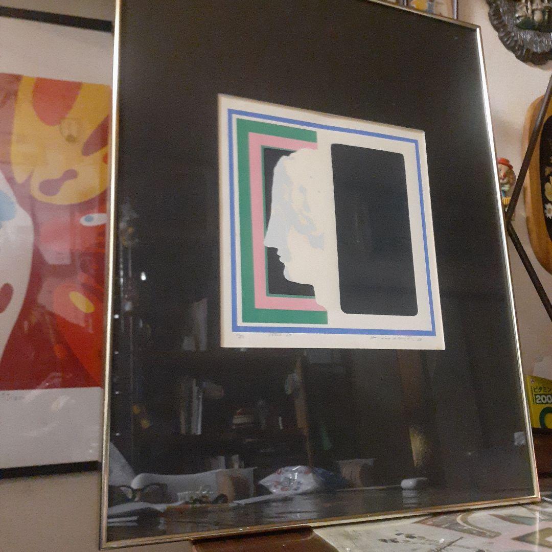 ビンテージ　ミッドセンチュリー　スペースエイジ　ヴィーナス　シルクスクリーン