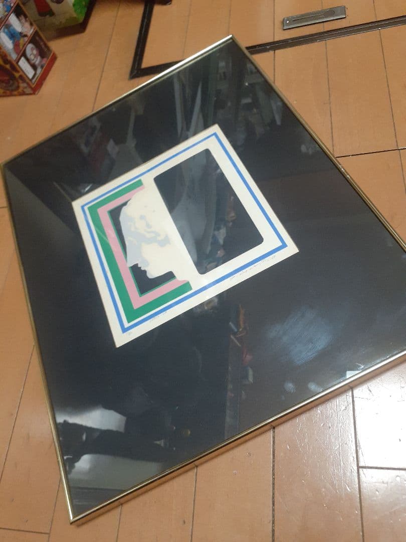 ビンテージ　ミッドセンチュリー　スペースエイジ　ヴィーナス　シルクスクリーン