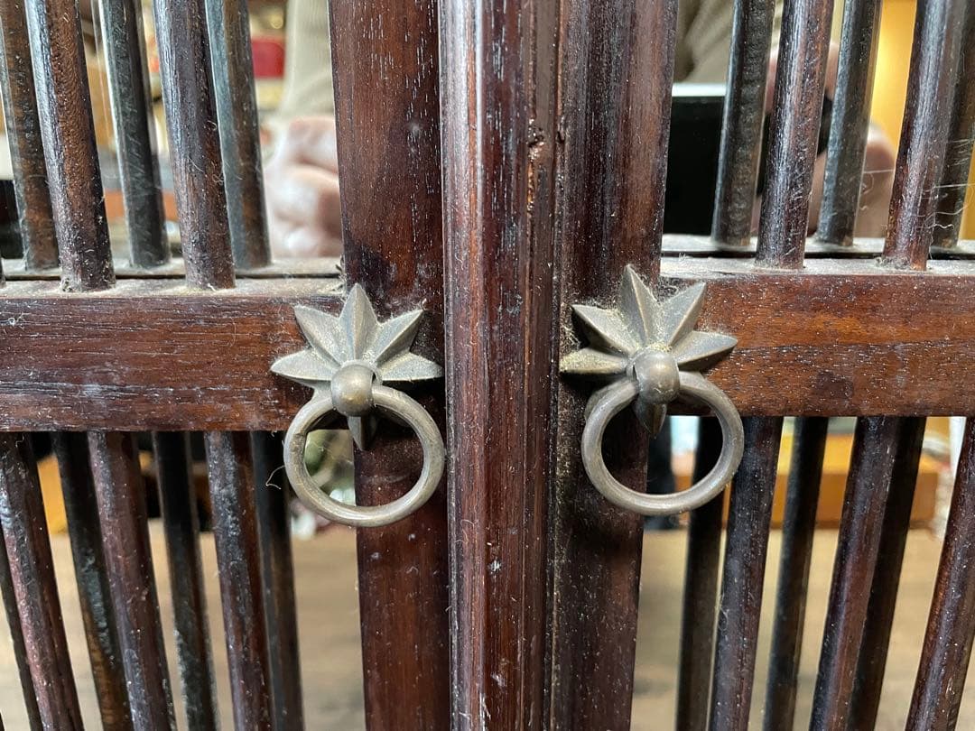 ヴィンテージ　窓枠　鏡